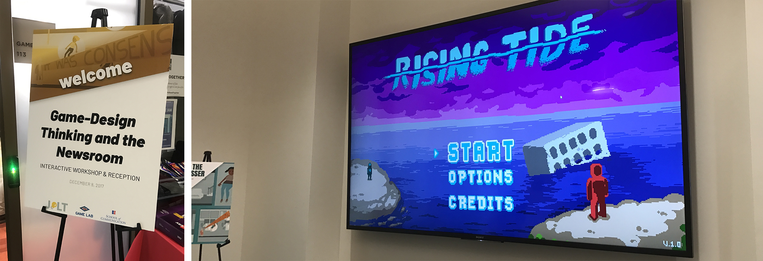 Rising Tide Final Showcase game arcade image